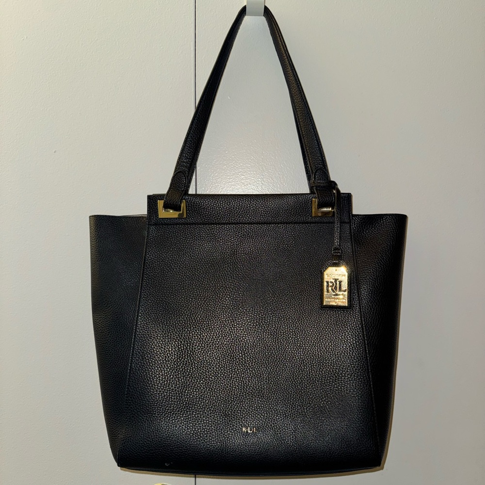 LAUREN Ralph Lauren Large Tote | Black